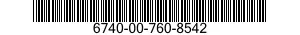 6740-00-760-8542  6740007608542 007608542