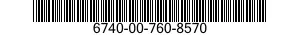 6740-00-760-8570  6740007608570 007608570