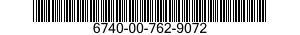 6740-00-762-9072  6740007629072 007629072