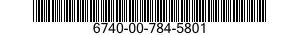 6740-00-784-5801  6740007845801 007845801