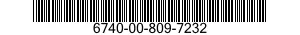 6740-00-809-7232  6740008097232 008097232