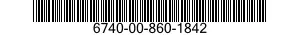6740-00-860-1842  6740008601842 008601842