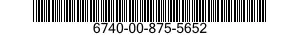 6740-00-875-5652  6740008755652 008755652