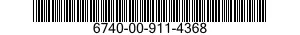 6740-00-911-4368  6740009114368 009114368