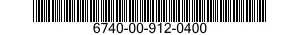 6740-00-912-0400  6740009120400 009120400