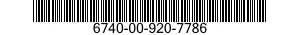 6740-00-920-7786  6740009207786 009207786