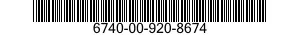 6740-00-920-8674  6740009208674 009208674