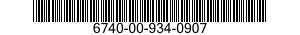 6740-00-934-0907  6740009340907 009340907