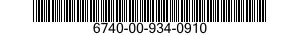 6740-00-934-0910  6740009340910 009340910