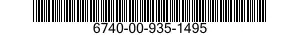 6740-00-935-1495  6740009351495 009351495