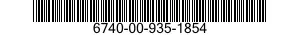 6740-00-935-1854  6740009351854 009351854