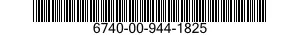 6740-00-944-1825  6740009441825 009441825