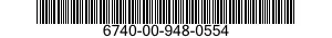 6740-00-948-0554  6740009480554 009480554