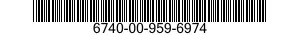 6740-00-959-6974 PROCESSING UNIT,PHOTOGRAPHIC FILM 6740009596974 009596974