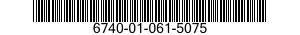 6740-01-061-5075  6740010615075 010615075