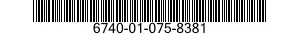 6740-01-075-8381  6740010758381 010758381