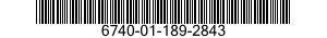 6740-01-189-2843  6740011892843 011892843