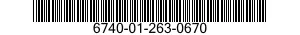 6740-01-263-0670  6740012630670 012630670