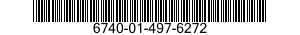 6740-01-497-6272 RACK TOP ROLLER 6740014976272 014976272