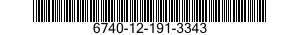 6740-12-191-3343 DRIER,PHOTOGRAPHIC PRINT 6740121913343 121913343