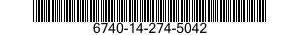 6740-14-274-5042  6740142745042 142745042