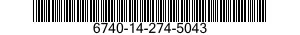 6740-14-274-5043  6740142745043 142745043