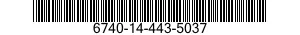 6740-14-443-5037 PROCESSING UNIT,PHOTOGRAPHIC FILM 6740144435037 144435037