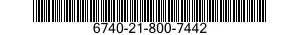 6740-21-800-7442 TANK,MIXING,PHOTOGR 6740218007442 218007442