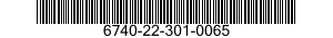 6740-22-301-0065  6740223010065 223010065