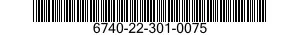 6740-22-301-0075  6740223010075 223010075