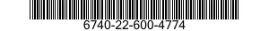 6740-22-600-4774 PROCESSING MACHINE,PHOTOGRAPHIC FILM AND PAPER 6740226004774 226004774