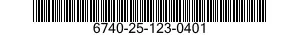 6740-25-123-0401  6740251230401 251230401