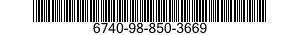 6740-98-850-3669 PROCESSING MACHINE, 6740988503669 988503669