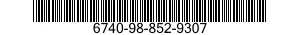 6740-98-852-9307 CARRIER,PHOTOGRAPHIC NEGATIVE 6740988529307 988529307