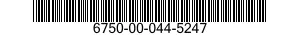 6750-00-044-5247  6750000445247 000445247