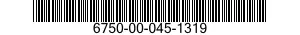 6750-00-045-1319 PAPER,PHOTOGRAPHIC 6750000451319 000451319