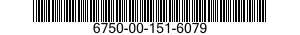 6750-00-151-6079  6750001516079 001516079