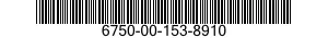 6750-00-153-8910 DEVELOPER,PHOTOGRAP 6750001538910 001538910