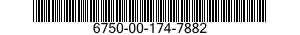 6750-00-174-7882  6750001747882 001747882