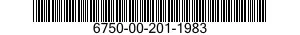 6750-00-201-1983  6750002011983 002011983