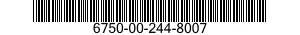 6750-00-244-8007  6750002448007 002448007
