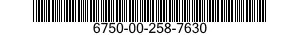 6750-00-258-7630  6750002587630 002587630