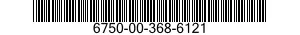 6750-00-368-6121  6750003686121 003686121