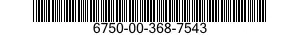 6750-00-368-7543  6750003687543 003687543