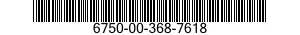 6750-00-368-7618  6750003687618 003687618