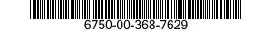 6750-00-368-7629  6750003687629 003687629