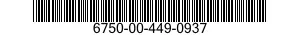 6750-00-449-0937  6750004490937 004490937