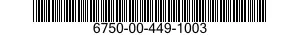 6750-00-449-1003  6750004491003 004491003