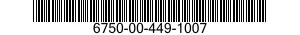 6750-00-449-1007  6750004491007 004491007