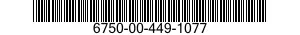 6750-00-449-1077  6750004491077 004491077